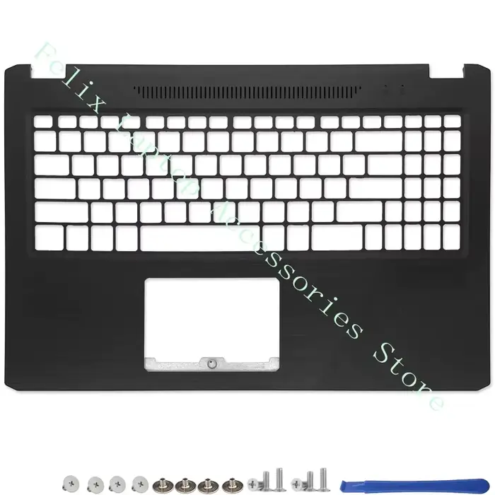 Nouveau couvercle de boîtier pour ordinateur portable pour X570 X570U X570UD YX570U YX570 LCD couverture arrière/lunette avant/repose-paume/boîtier supérieur inférieur