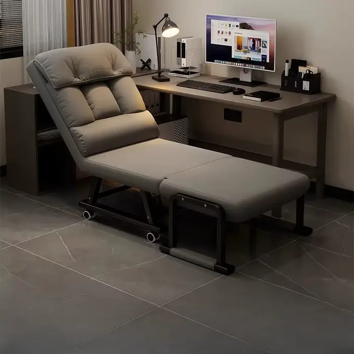 Chaise inclinable pliable
