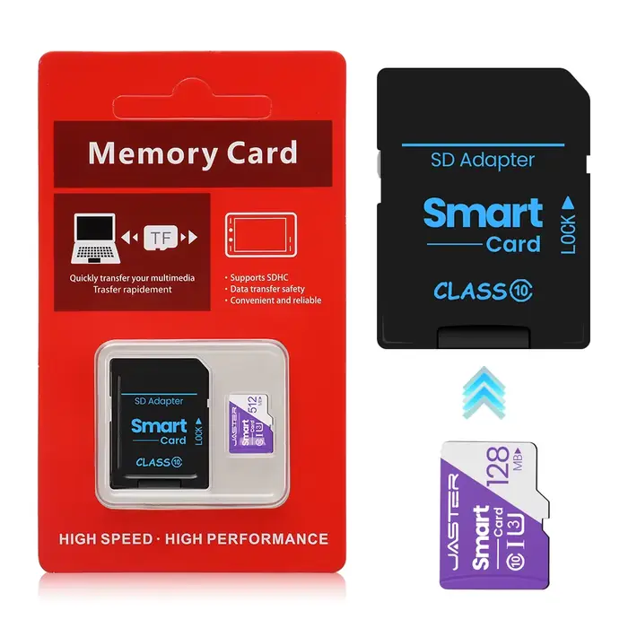 Carte mémoire MINI TF violette