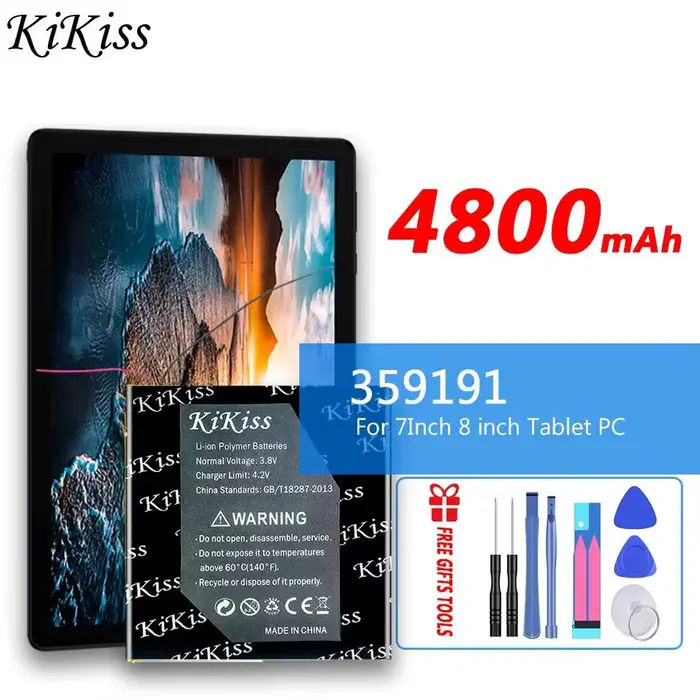 Batterie d'ordinateur portable respectueuse de l'environnement, adaptée au modèle 359191, bonne perf