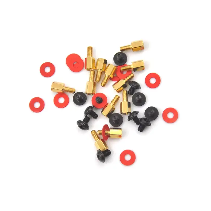 [Nouveau] NOUVEAU Kit de 12 vis pour ordinateur, entretoises/visses/rondelles pour carte mère