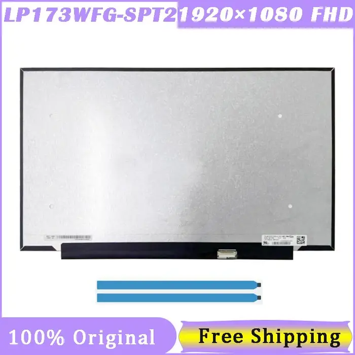 Écran mince LP173WFG éventuelles T2 d'ordinateur portable de 17.3 pouces 40 Pin LP173WFG-SPT2 le panneau d'affichage de 1920*1080 FHD 165HZ 100% sRGB