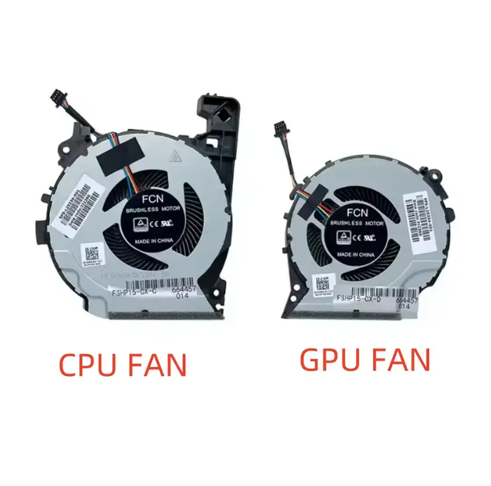 Nouveau ventilateur de refroidissement de processeur pour ordinateur portable pour HP Pac Gaming 4 lame verte pavillon 15-CX 15-cx0060TX TPN-C133 CX0598 CX0040NR CX0071NR CX0999