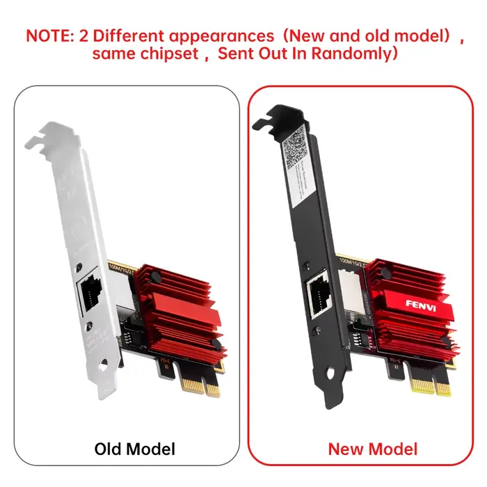 Carte réseau 2.5G PCI-E vers RJ45