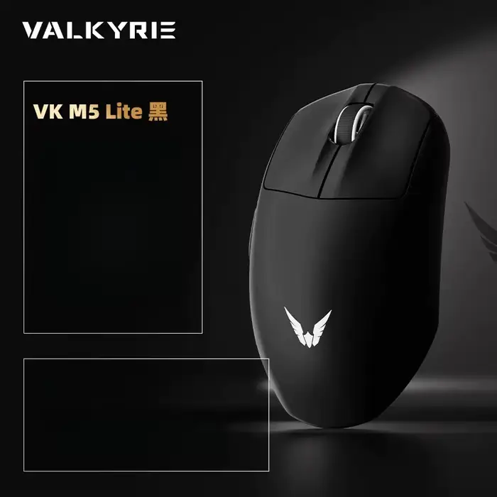 Souris de jeu VALKYRIE VK M5, 3 modes, sans fil, pour e-sport, légère, ergonomique, longue autonomie