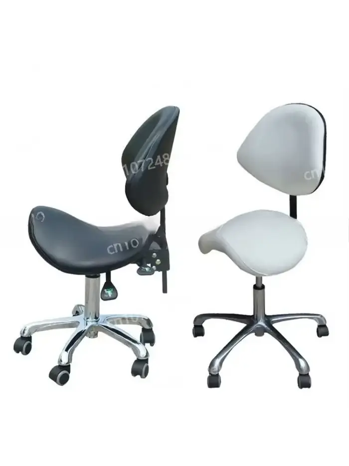 Chaise ergonomique à selle avec dossier réglable