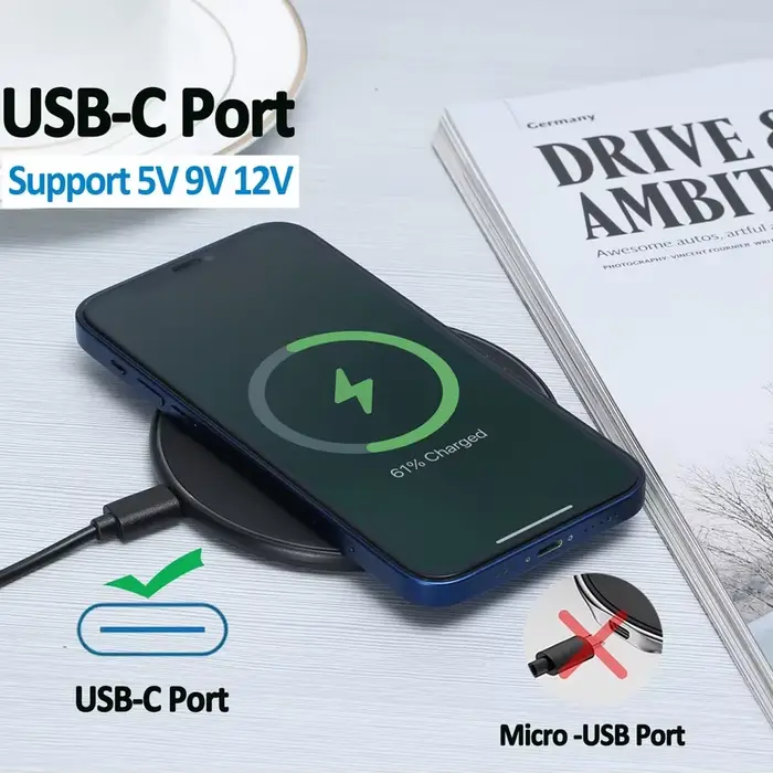 Chargeur rapide sans fil pour iPhone