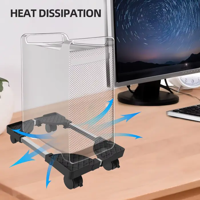 Support d'ordinateur pour tour de bureau