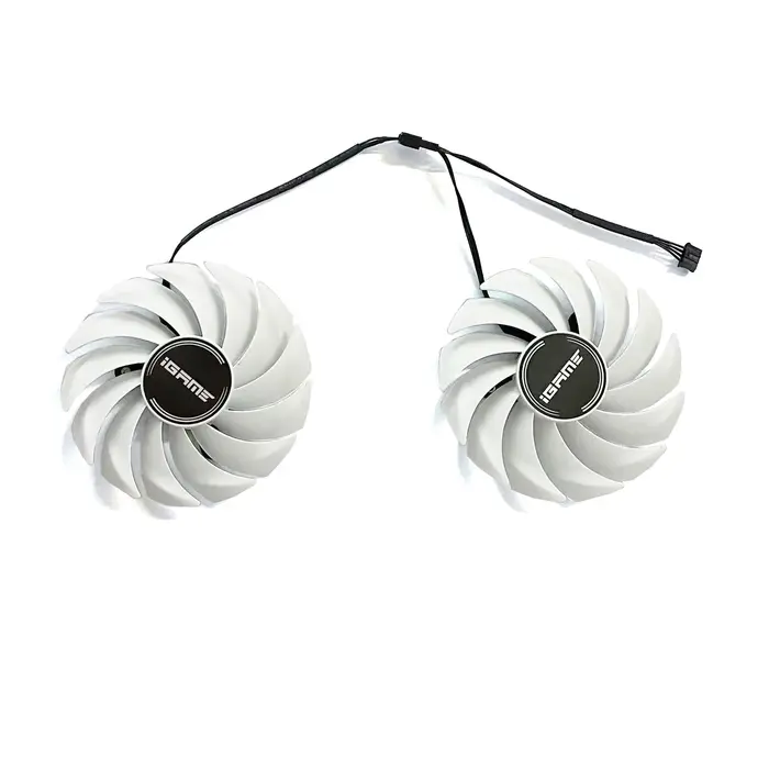 Nouveau ventilateur de GPU 4 broches compatible avec les cartes graphiques Colorful Geforce Rtx3060 3060ti 3070 3070ti 3080 IGame Ultra White, ventilateur de remplacement