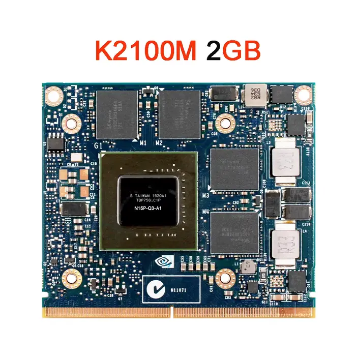 Carte vidéo Quadro K610M K1000M K1100M K2000M K2100M K3000M K3100M K4000M K4100M K5000M K5100M pour iMac A1311 A1312 2010 2011