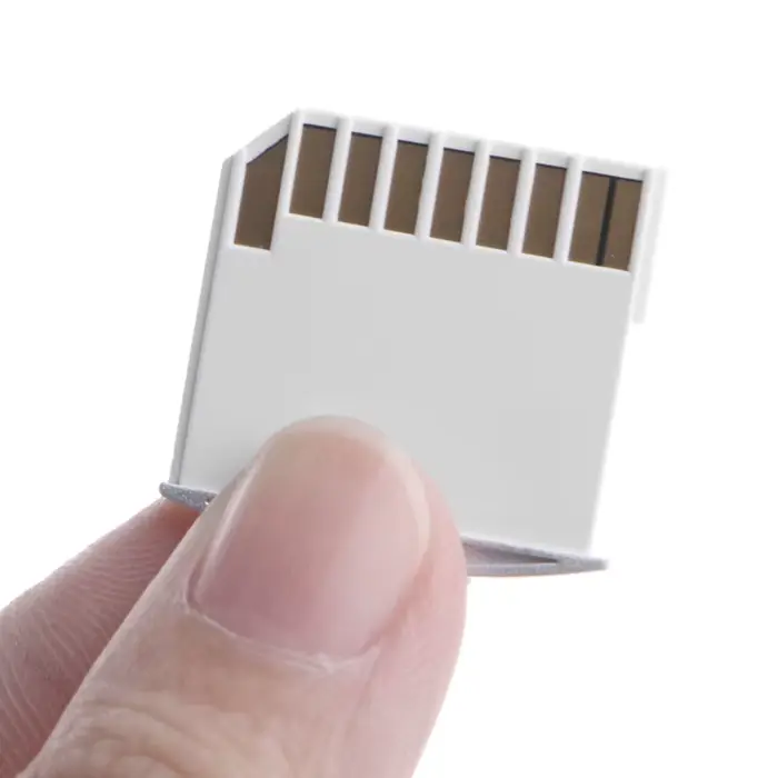 Lecteur MiniSD adaptateur  vers SD pour ordinateur portable pour carte mémoire de stockage supplémentaire Rea K1KF