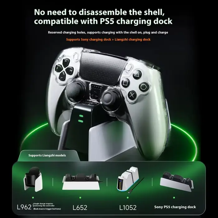 Étui de protection IINE pour manette de jeu DualSense Edge Elite