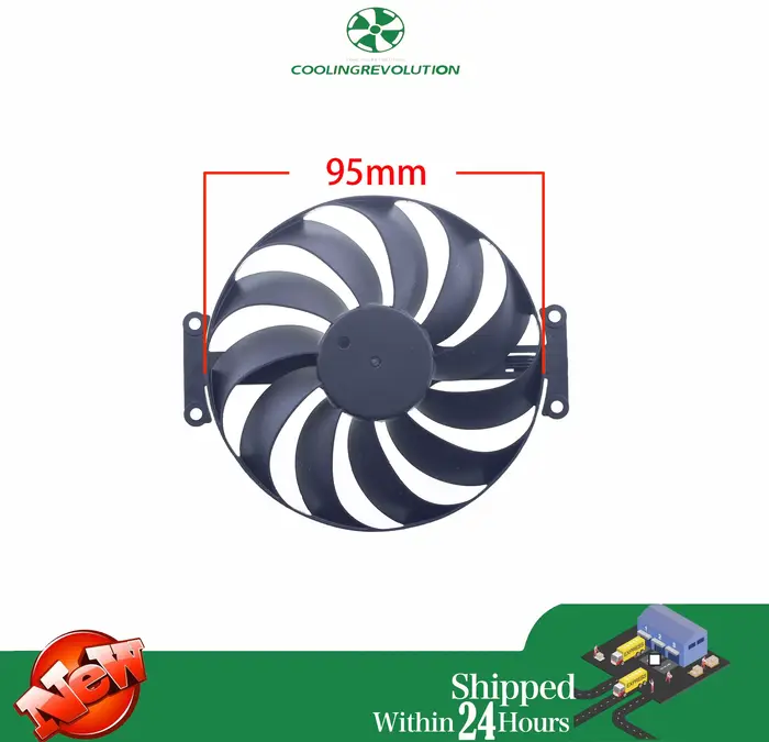 Ventilateur graphique 95MM RX6700XT RX6800 RX6900XT pour carte