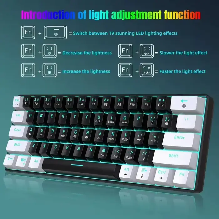Clavier mécanique 60%