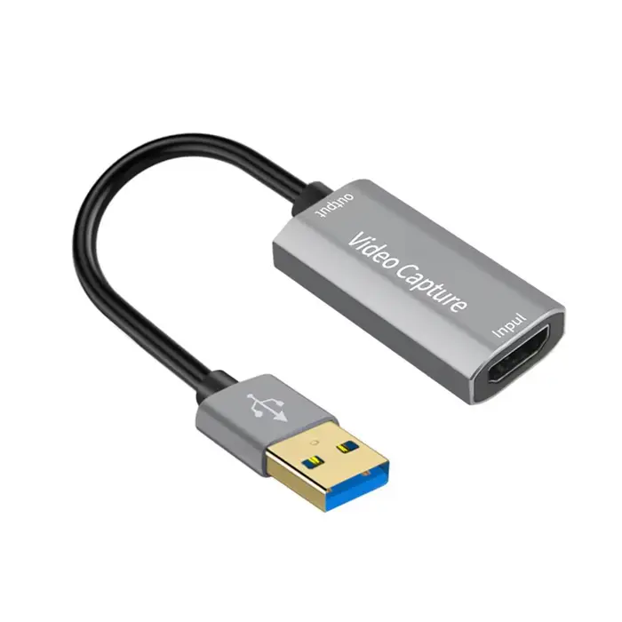 Carte de capture vidéo USB 3.0, 1080P, 60fps, 4K, compatible HDMI, boîtier de saisie pour Macbook, P