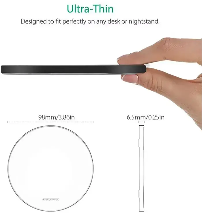 Chargeur rapide sans fil pour iPhone