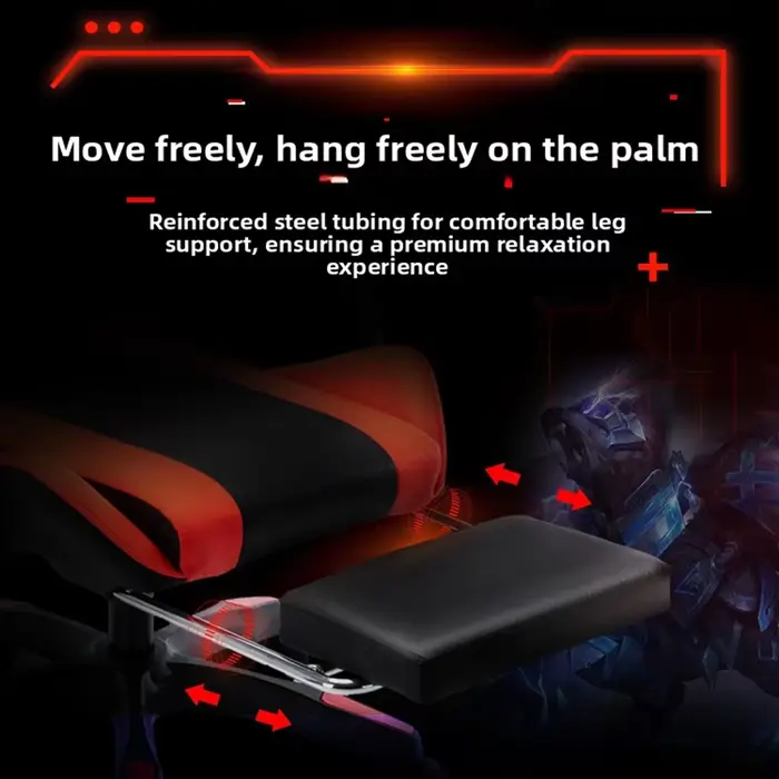 Une chaise de jeu ergonomique pour ordinateur
