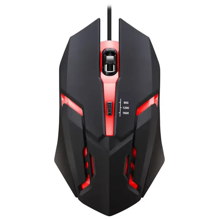 20251 PC identique M01 sport LED lumineux rétro-éclairé USB filaire souris de jeu pour ordinateur de bureau