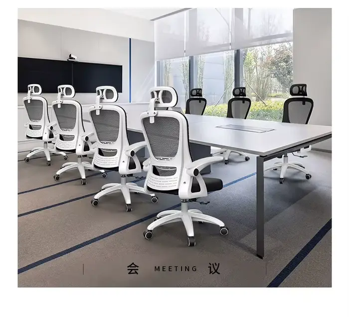 Chaise de bureau avec appui-tête