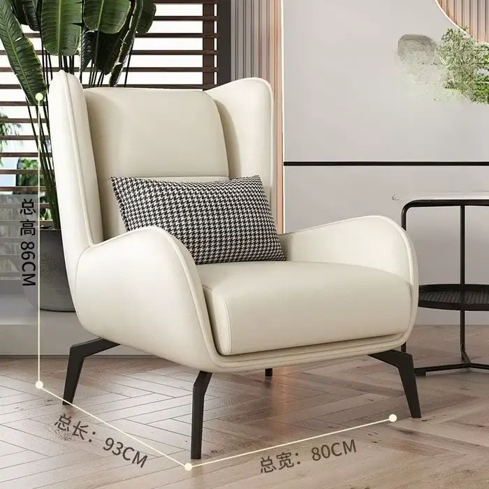 Balcon Support chaise salle à manger en cuir jeu luxe