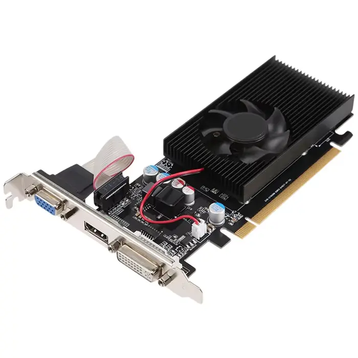 M67K-GT210 1GB DDR2 64Bit carte graphique PCIE 2.0 GPU-Compatible DVI VGA