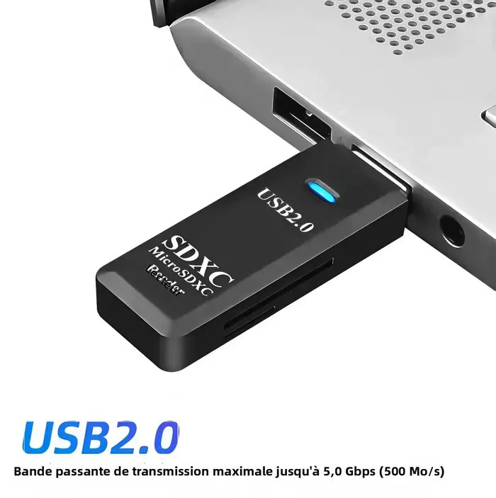 2 in 1 USB 3.0 Card Reader Micro TF sd