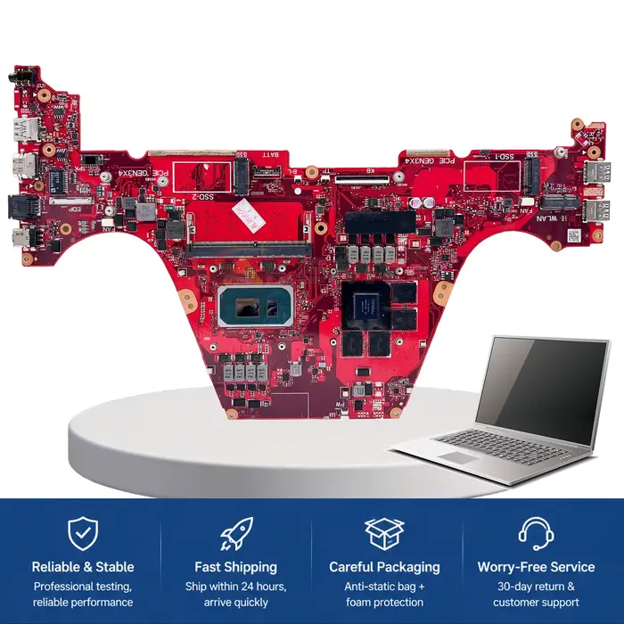 Carte mère pour ordinateur portable ASUS TUF516PC TUF516PE FX516PE FX516 FX516P FX516PM FX516PR