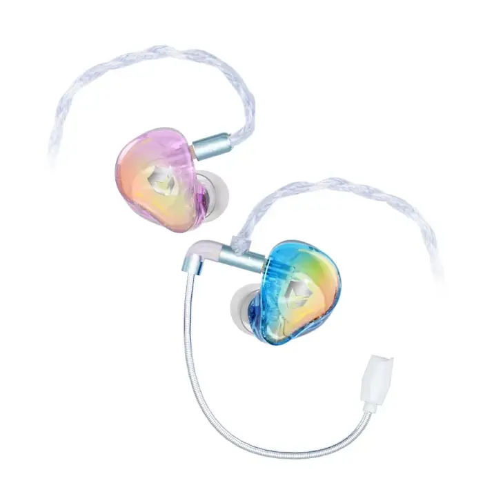 EPZ G30 Gaming HIFI dans l'oreille filaire écouteurs musique IEM casque type-c 1.7MM/3.5MM ENC suppr