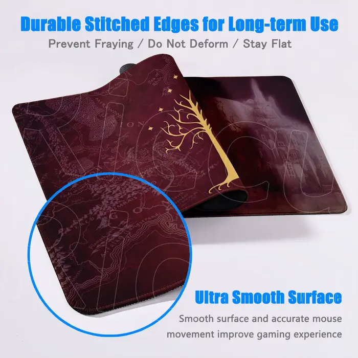 Tapis de souris de jeu film chaud l-lord des anneaux