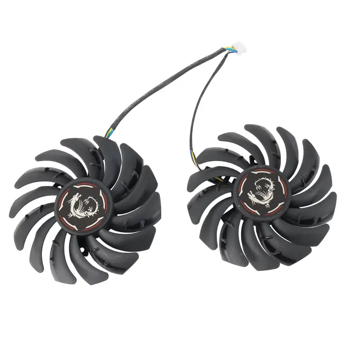 Ventilateur de carte graphique pour MSI GTX 1650 1660 Ti Super GAMING X