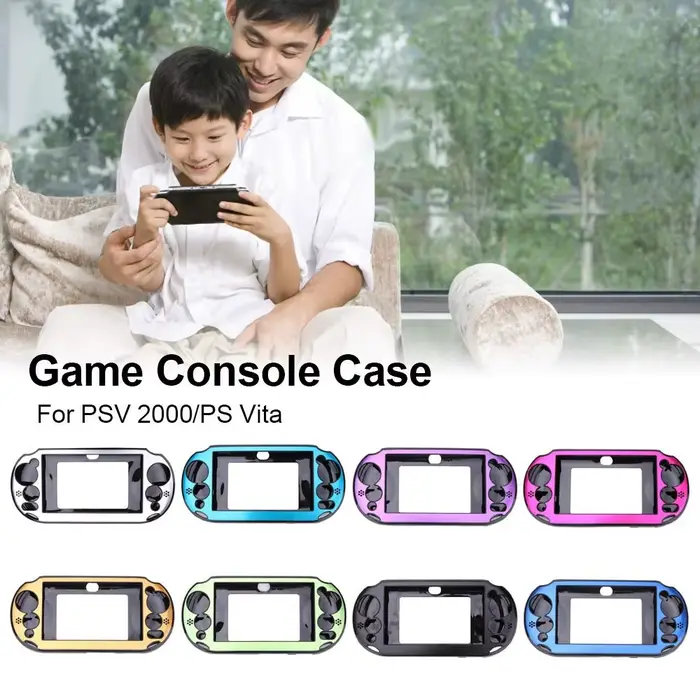 Étui de protection en alliage d'aluminium pour console de jeu portable