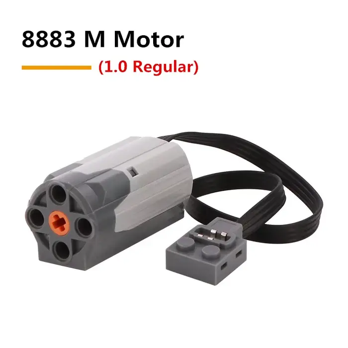 Servomoteur M/L/XL, Version améliorée, gris/noir/rouge, fonctions d'alimentation technique, moteurs 