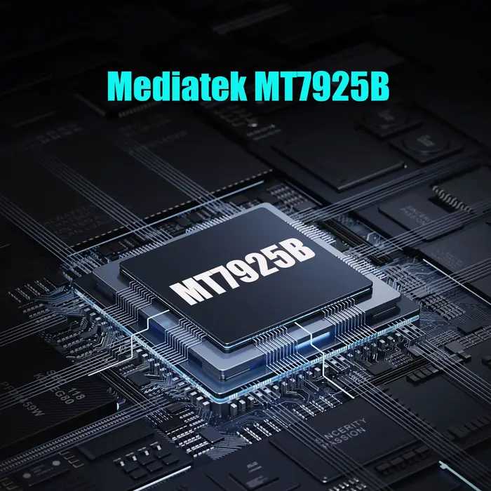 Carte PCIe WiFi 7 pour PC de bureau AMD/Intel avec contrôleur MT7925B