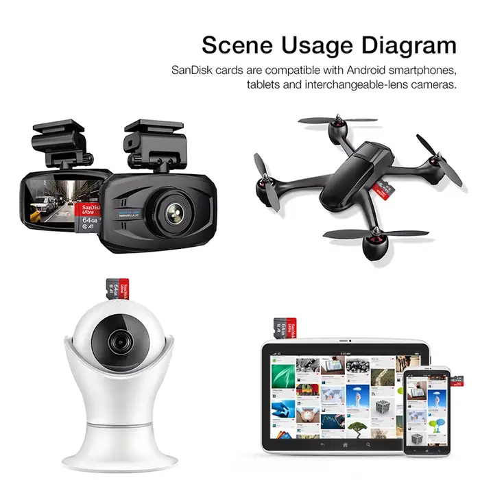 Carte Micro SD Ultra Microsd A1 pour Téléphone