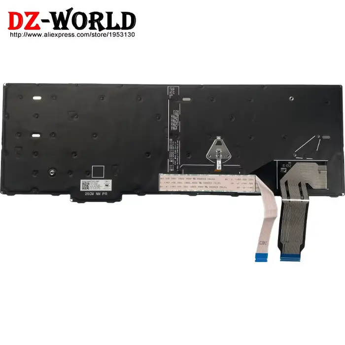 Clavier rétroéclairé pour ordinateur portable Lenovo Thinkpad L16 Gen1 Gen2 T16 Gen3 Gen4 P16S