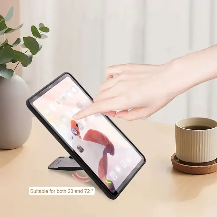Support de tablette portable avec angle de stockage pliable