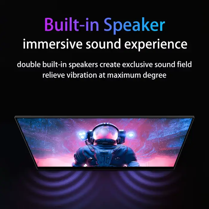VCHANCE 16 ''2.5K 144hz moniteur Portable écran tactile 2560x1600p 16:10 550nit affichage de jeu pour PC ordinateur