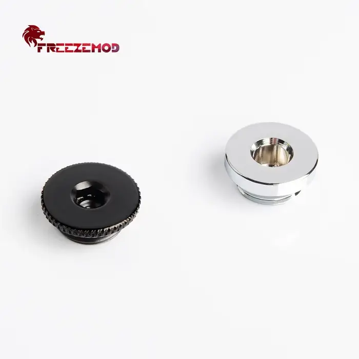 Freezemod PC refroidissement par eau Anti-fuite bouchon d'arrêt HDT-LLJ 1/4 "filetage externe 8mm épaisseur totale
