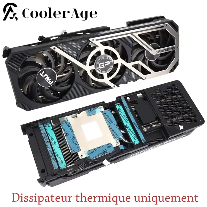 Dissipateur thermique de carte vidéo pour Palit RTX 3080 Ti 3090 Gamingpro 87MM