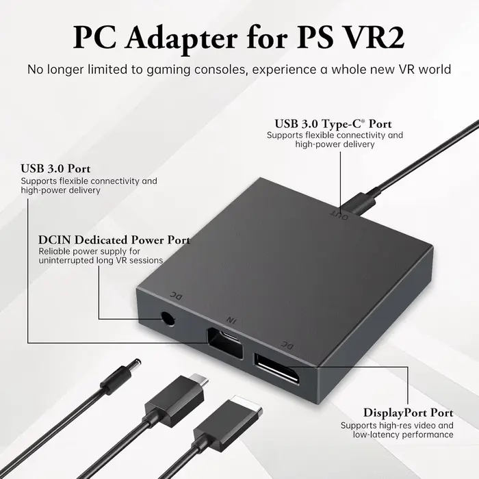 Pour PS VR2 adaptateur PC