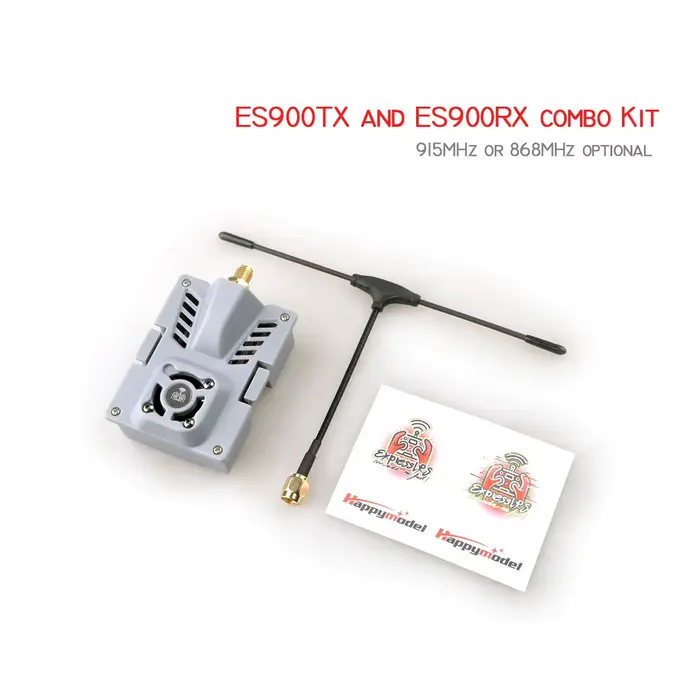 HappyModel ES900TX ES900RX 915Mhz 868MHz ExpressLRS ELRS RF Module récepteur ensemble pour avion RC 