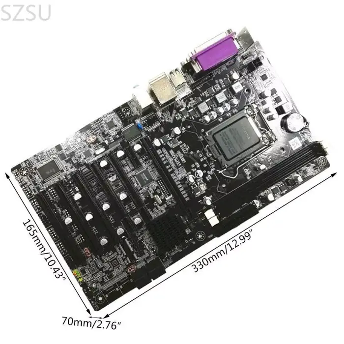 H61 DVR carte mère LGA 1155 prise surveillance de sécurité contrôle industriel