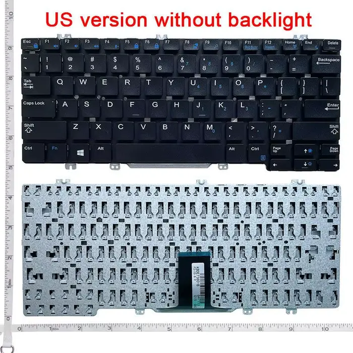 Clavier d'ordinateur portable BR pour DELL E5280 E7280 E7380 E7220 Latitude 5290 7290 7380 7389 7390