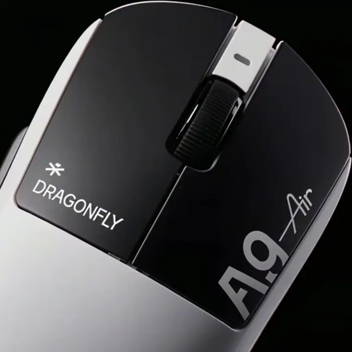 Nouveau ATK A9 Air Ultimate souris de jeu sans fil Bluetooth léger PAW3950 Ultra double 8K Esports