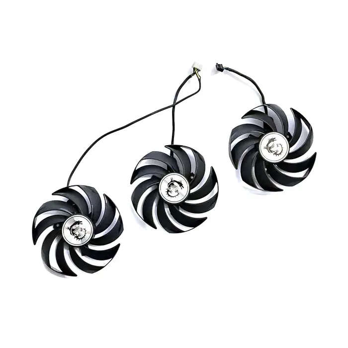 Pour MSI Geforce RTX3080 3080Ti RTX3060 3060 Ti Rtx 3070 3080 3090 Gaming X Trio PLD09210S12HH 90MM Compatible