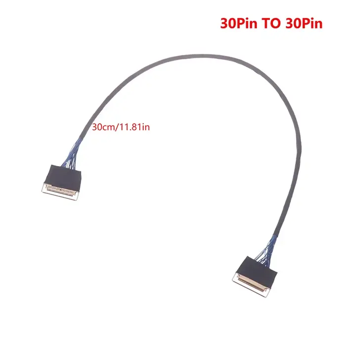 Câble coaxial pour écran d'affichage LCD EDP, 40 broches, 30 broches, 4K, 2k, 4 voies, conversion 2 