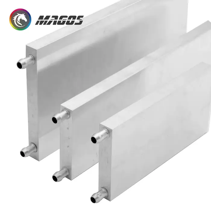 Radiateur de refroidissement à eau en aluminium pour processeur
