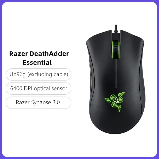Razer-Souris de jeu sans fil DeathAdder V3 Pro, commutateurs optiques rapides, capteur optique ultra