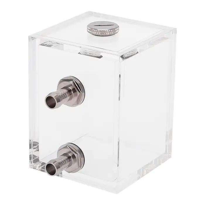 Réservoir d'eau transparent en acrylique de 200 ml pour système de refroidissement liquide de PC, ac