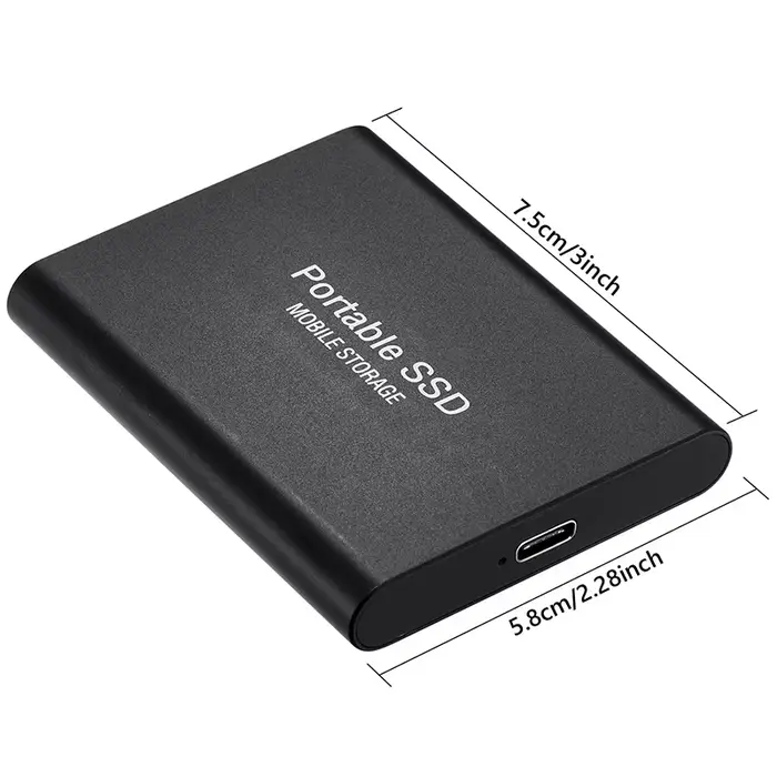 1pc disque dur pour ordinateur Portable haute vitesse 2 to 4 to 8 to 16 to disque dur pour SSD Portable 1 to externe Mobile SSD